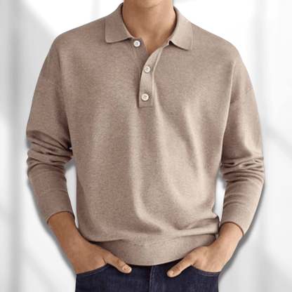 Polo texturé pour homme