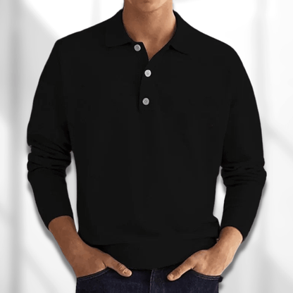 Polo texturé pour homme