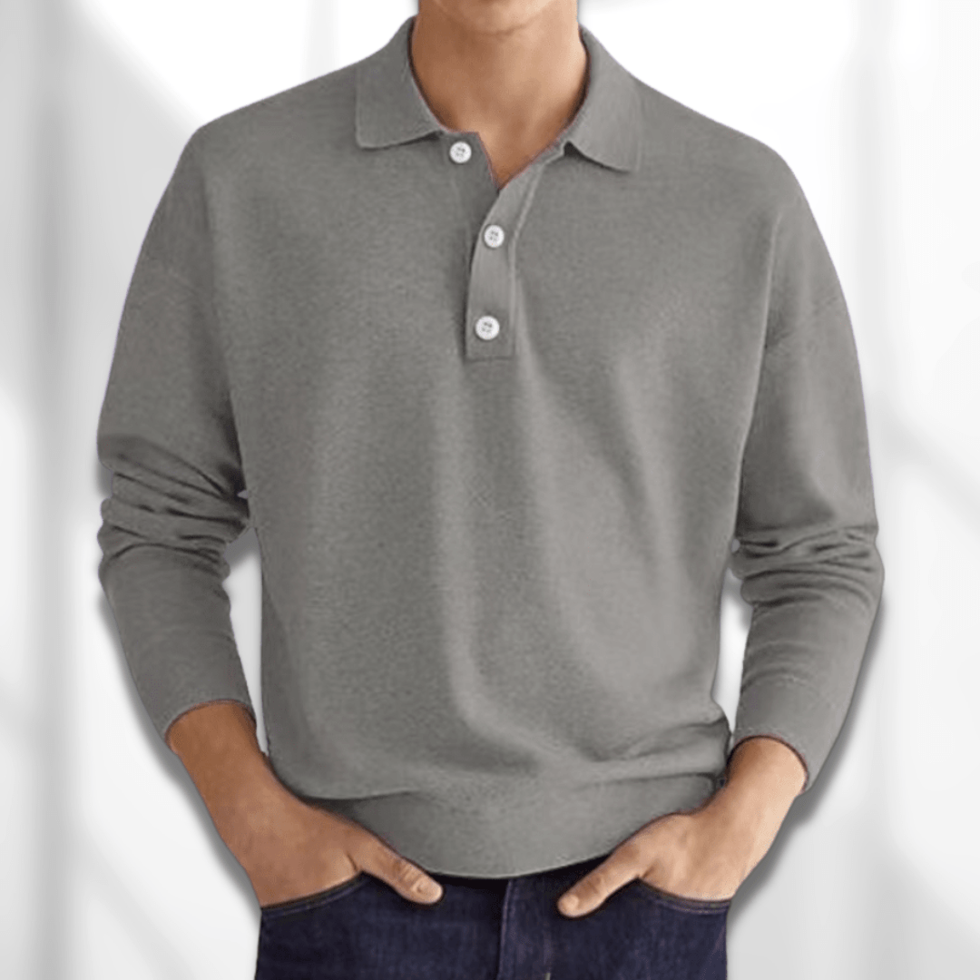 Polo texturé pour homme