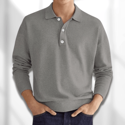 Polo texturé pour homme
