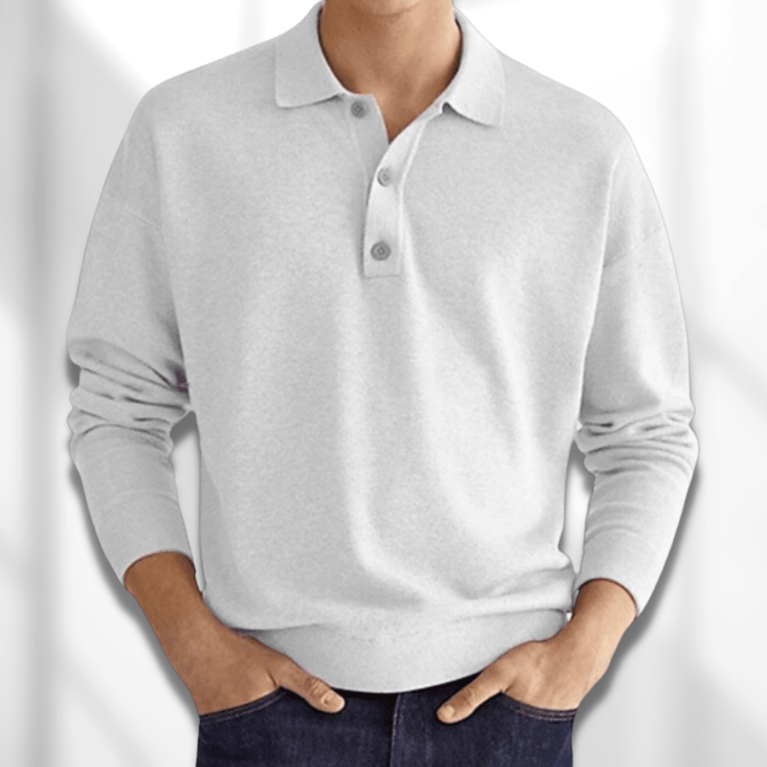 Polo texturé pour homme
