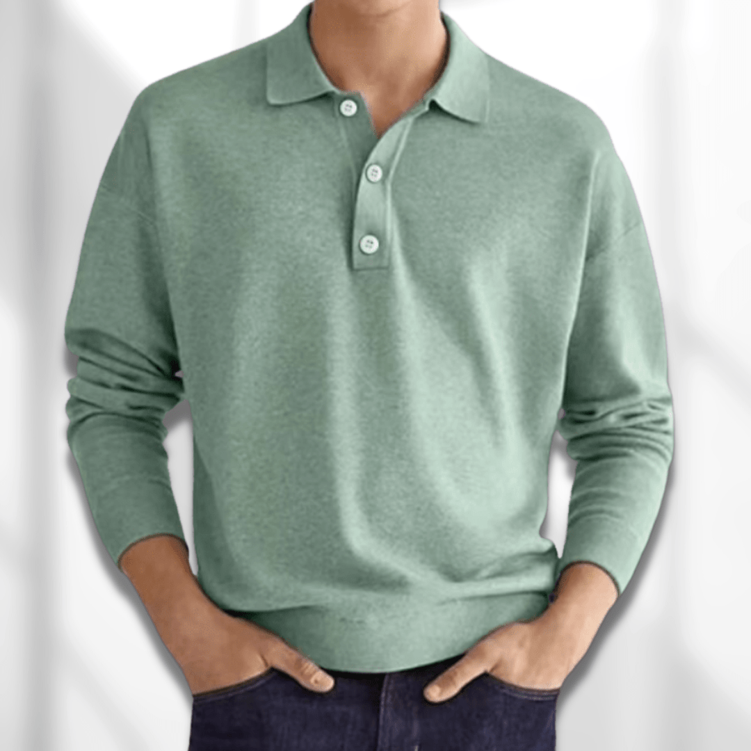 Polo texturé pour homme