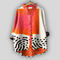 Women Linen Ruffle Blouse Summer