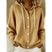 Aurielle – Cardigan tricoté à capuche long et ample pour femme