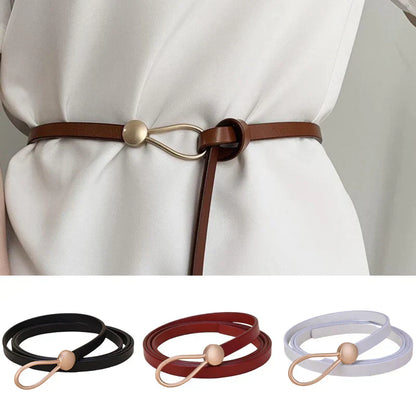 Women Genuine Leather Belt Elegant - Image 3
