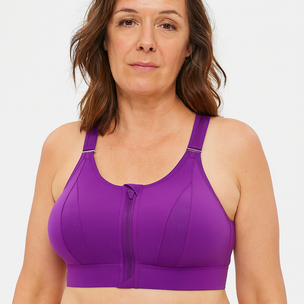 Women Wireless High Support Sports Bra - Image 2