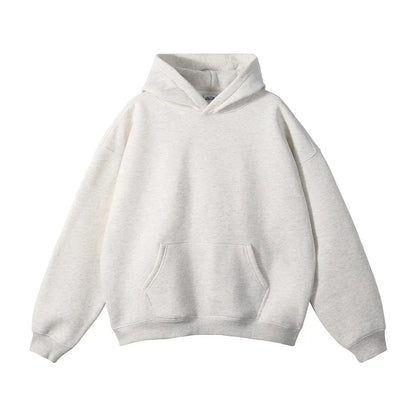 Men's Relaxed Fit Pullover Hoodie Kangaroo Pocket - Image 6