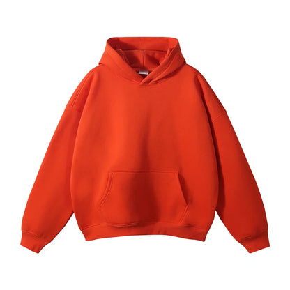 Men's Relaxed Fit Pullover Hoodie Kangaroo Pocket - Image 8