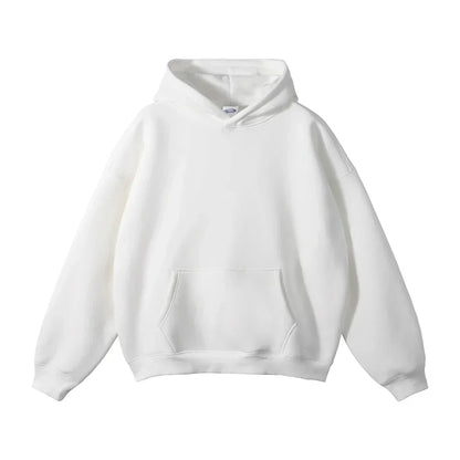 Men's Relaxed Fit Pullover Hoodie Kangaroo Pocket - Image 19