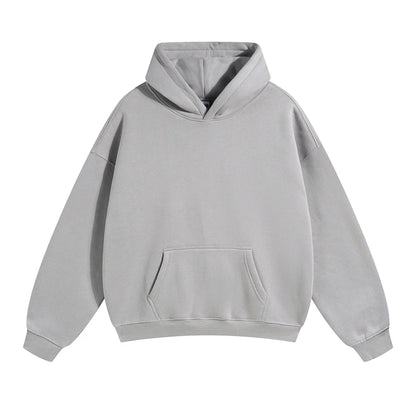 Men's Relaxed Fit Pullover Hoodie Kangaroo Pocket - Image 22
