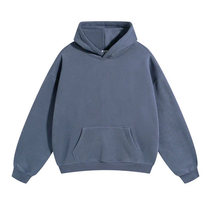 Men's Relaxed Fit Pullover Hoodie Kangaroo Pocket - Image 24