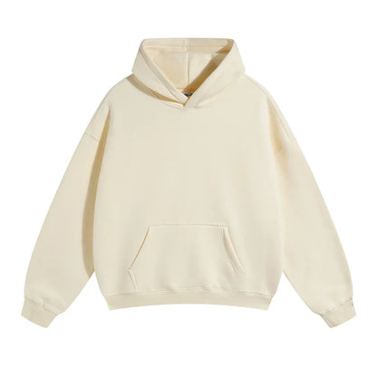 Men's Relaxed Fit Pullover Hoodie Kangaroo Pocket - Image 26