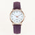 Women Leather Rose Gold Quartz Watch - Image 13