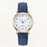 Women Leather Rose Gold Quartz Watch - Image 12