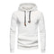 Sweat à capuche texturé gaufré pour hommes