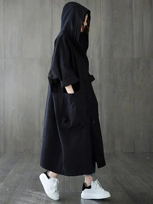 Water-Repellent Trench Coat for Women Azzoria