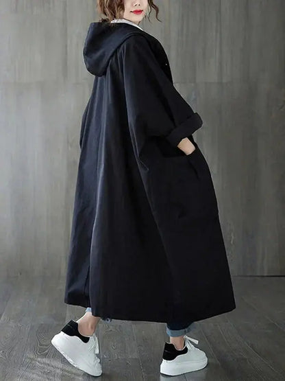 Water-Repellent Trench Coat for Women Azzoria