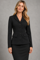 Women 2 Piece Blazer Skirt Co-Ord Set Tailored Skirt Suit - Image 4