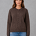Women Chunky Knit Oversized Open Front Cardigan