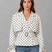 Women Cropped Double-Breasted Belted Cotton Trench Coat - Image 12