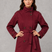 Women's Cropped Double-Breasted Belted Jacket High Collar - Image 10