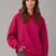 Women's Fleece Hoodie Relaxed Cotton Blend Hooded Sweatshirt