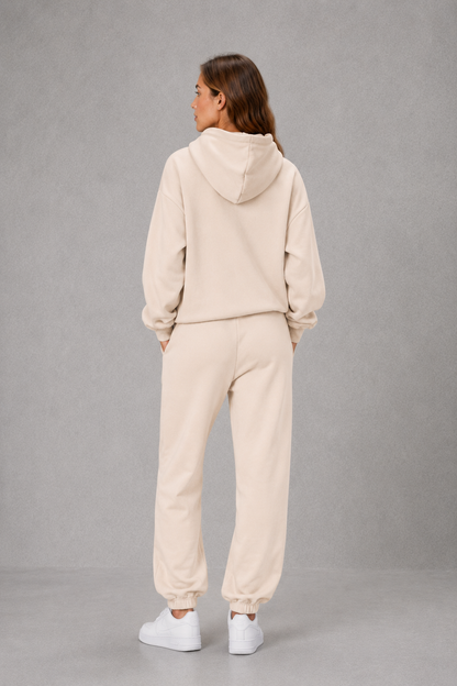 Women's Hooded Jogger Set Casual Two Piece Tracksuit - Image 4