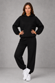 Women's Hooded Jogger Set Casual Two Piece Tracksuit - Image 6