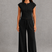 Women Knit Two Piece Set Sleeveless Top Wide Leg Pants