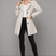 Women's Classic Long Cotton Blend Trench Coat Tailored - Image 5