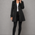 Women's Classic Long Cotton Blend Trench Coat Tailored - Image 6