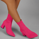 Women's Chunky Heel Mid-Calf Boots – Slip-On Block Heel Comfort for Everyday Wear - Image 2