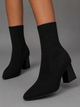 Women's Chunky Heel Mid-Calf Boots – Slip-On Block Heel Comfort for Everyday Wear - Image 3