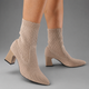 Women's Chunky Heel Mid-Calf Boots – Slip-On Block Heel Comfort for Everyday Wear - Image 5