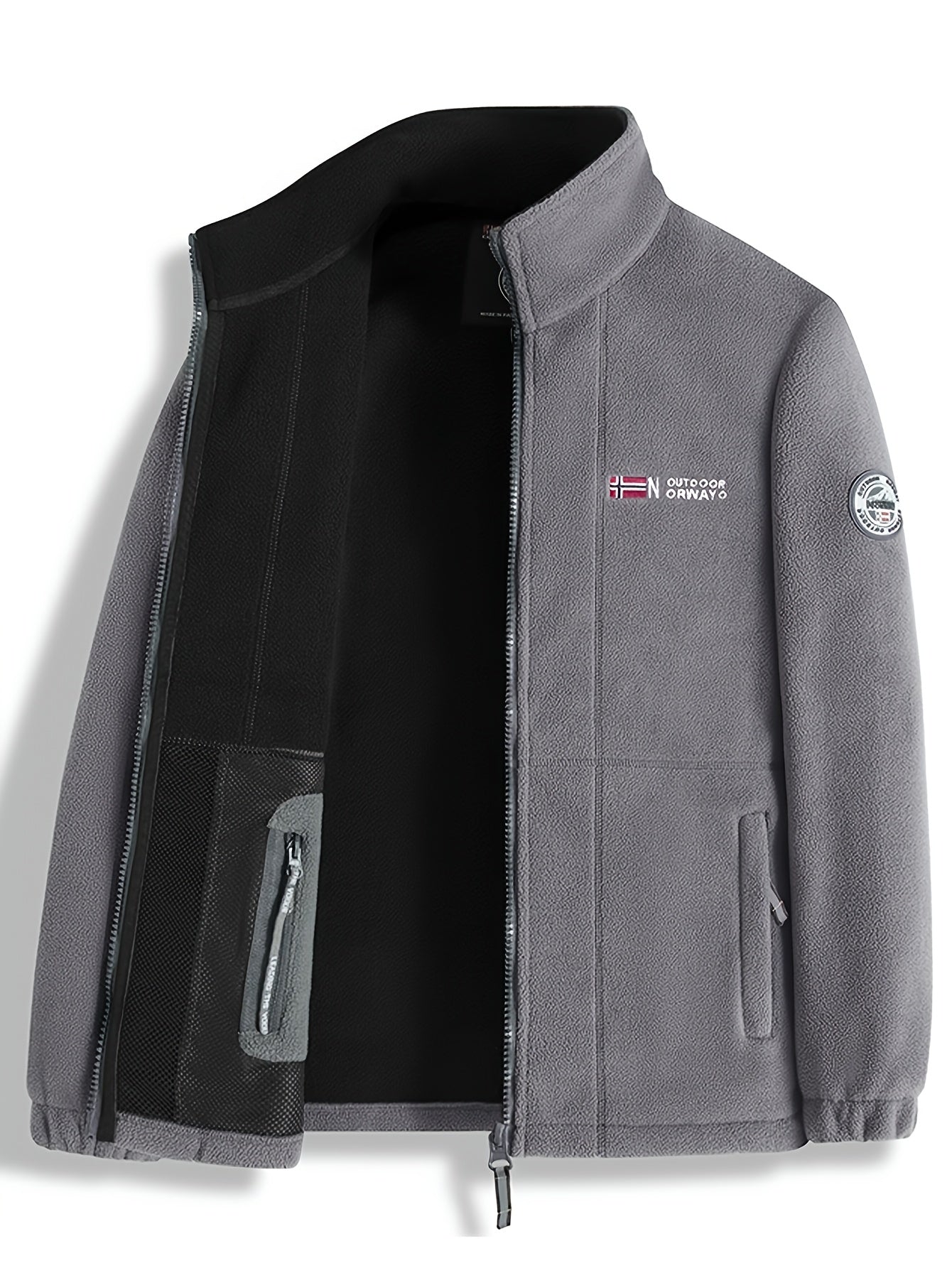 Ardenn – Chaqueta cálida para hombre con cierre exterior