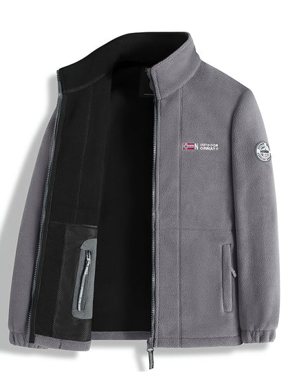 Ardenn – Chaqueta cálida para hombre con cierre exterior