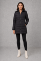 Women's Lightweight Quilted Insulated Hooded Puffer Coat