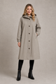 Women's Oversized Waterproof Longline Hooded Trench Coat - Image 5