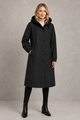 Women's Oversized Waterproof Longline Hooded Trench Coat - Image 6
