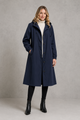 Women's Oversized Waterproof Longline Hooded Trench Coat - Image 7