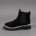 Women Suede Block Heel Ankle Boots Round Toe - Image 4