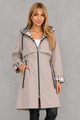 Women's Lightweight Waterproof Hooded Rain Jacket Windproof - Image 7