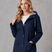 Women's Lightweight Waterproof Windproof Hooded Rain Jacket - Image 8