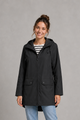 Women Waterproof Windproof Hooded Rain Jacket Lightweight