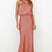 Clarisse – Elegantné midi šaty s halter výstrihom