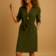 Dolcivelle - Tailored Midi Shirt Dress