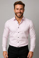 Wrinkle-Resistant Long-Sleeve Shirt for Men Azzoria