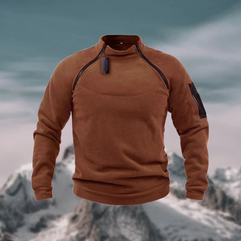 Renvald – Maglione tattico da uomo in pile