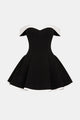 Zariyah – Off-Shoulder Sculpted Mini Dress - Image 8