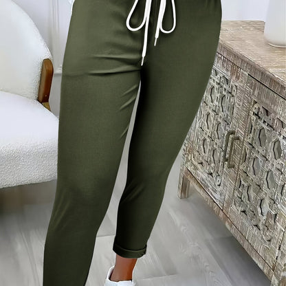 Women Drawstring Trousers - Image 8